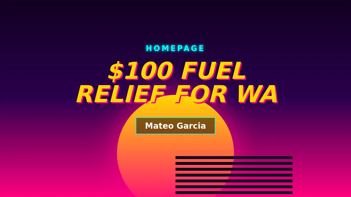 Fuel Support Payment WA, 100$ Fuel Relief Hero Image